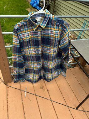 Dickies Made for Women Plaid Flannel Large